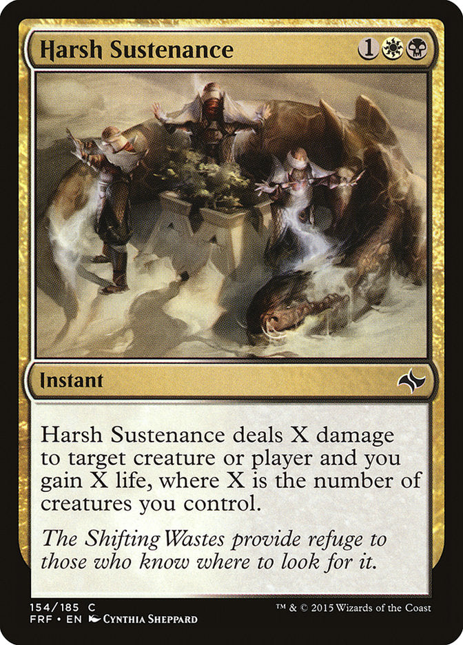 Harsh Sustenance [Fate Reforged] | Galaxy Games LLC