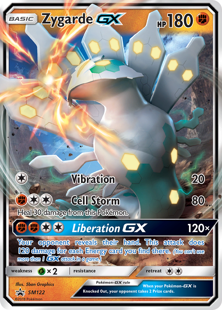 Zygarde GX (SM122) [Sun & Moon: Black Star Promos] | Galaxy Games LLC