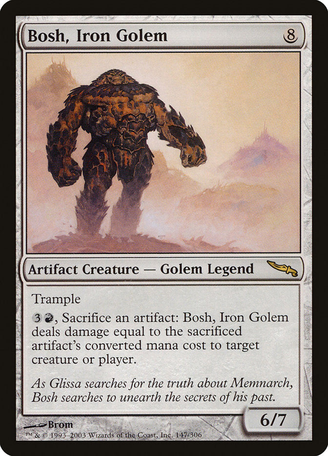 Bosh, Iron Golem [Mirrodin] | Galaxy Games LLC