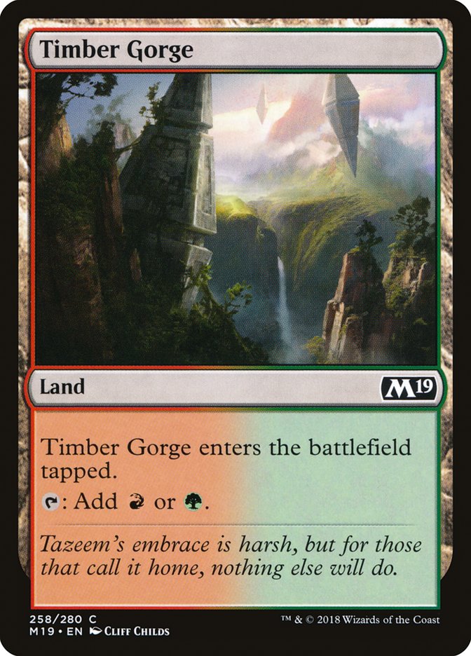 Timber Gorge [Core Set 2019] | Galaxy Games LLC