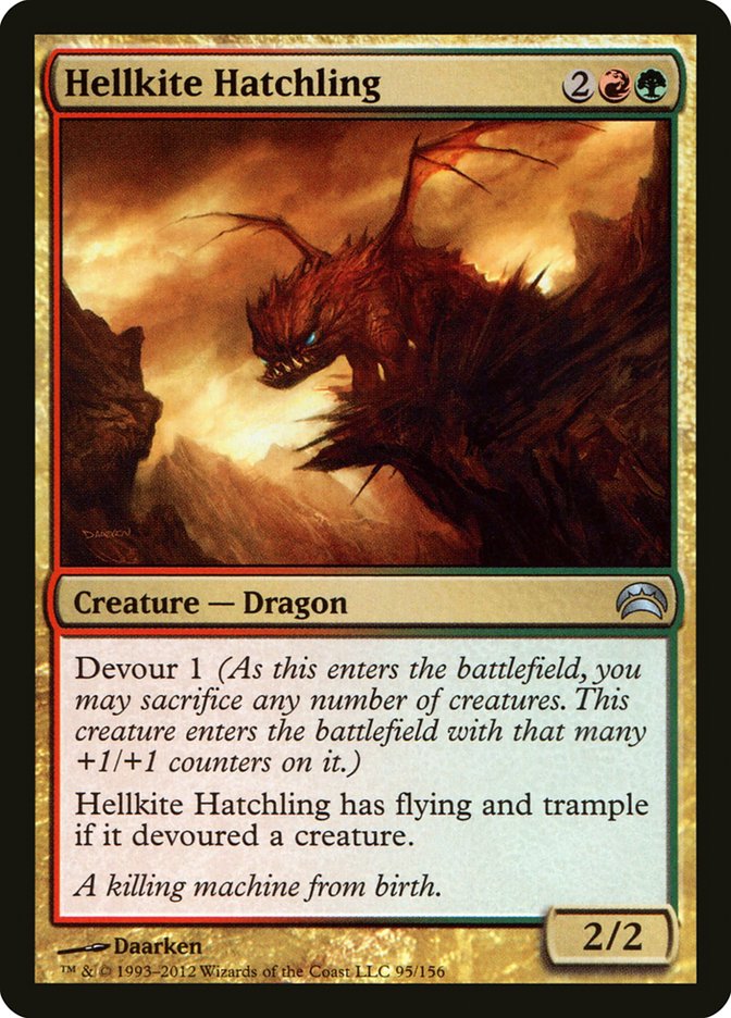 Hellkite Hatchling [Planechase 2012] | Galaxy Games LLC