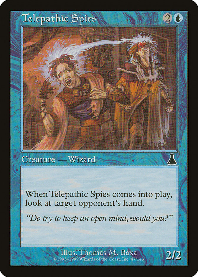 Telepathic Spies [Urza's Destiny] | Galaxy Games LLC