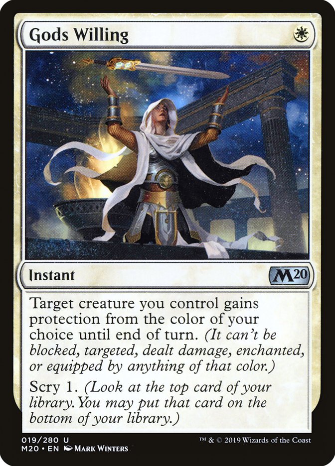 Gods Willing [Core Set 2020] | Galaxy Games LLC