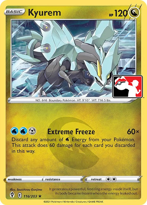 Kyurem (116/203) [Prize Pack Series One] | Galaxy Games LLC