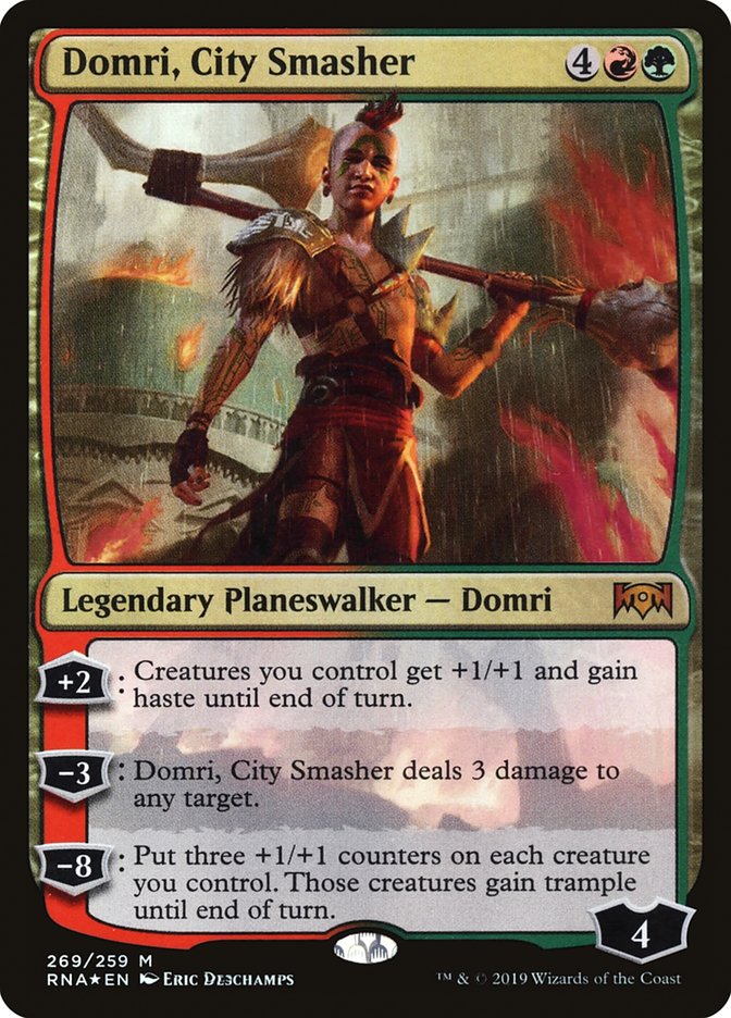 Domri, City Smasher [Ravnica Allegiance] | Galaxy Games LLC