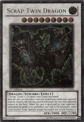 Scrap Twin Dragon [STBL-EN044] Ultimate Rare | Galaxy Games LLC