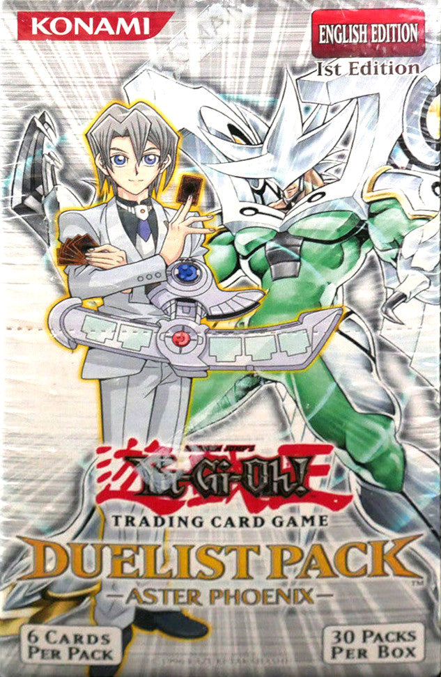 Duelist Pack: Aster Phoenix - Booster Box (1st Edition) | Galaxy Games LLC