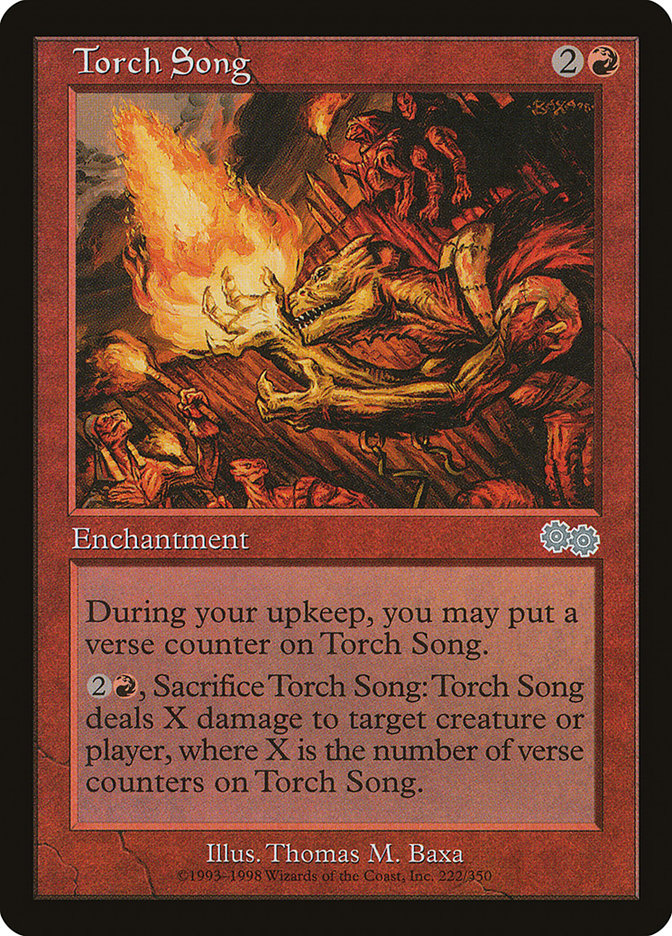Torch Song [Urza's Saga] | Galaxy Games LLC