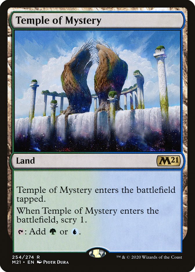 Temple of Mystery [Core Set 2021] | Galaxy Games LLC