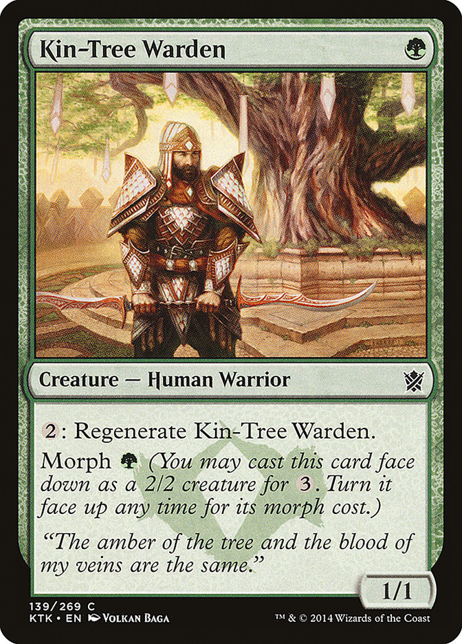 Kin-Tree Warden [Khans of Tarkir] | Galaxy Games LLC