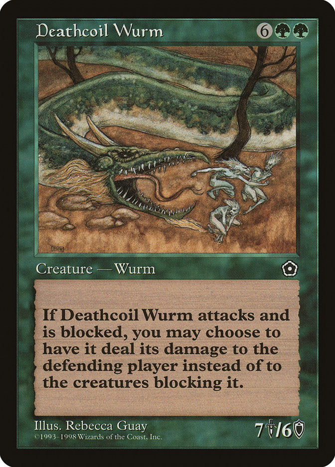 Deathcoil Wurm [Portal Second Age] | Galaxy Games LLC