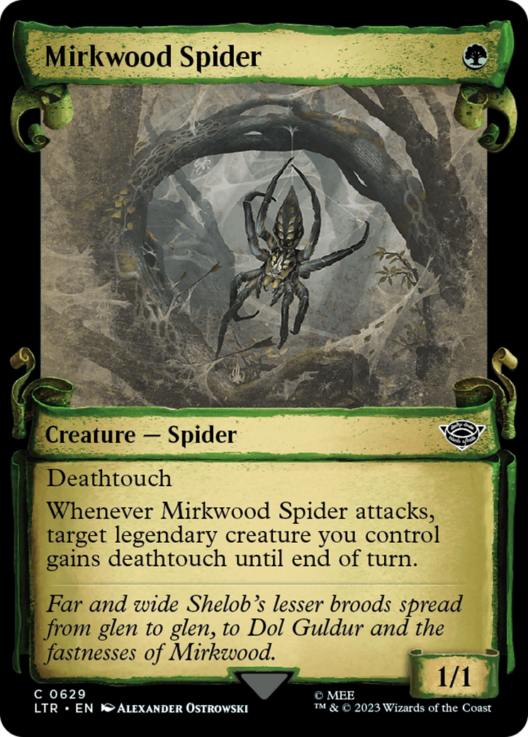 Mirkwood Spider [The Lord of the Rings: Tales of Middle-Earth Showcase Scrolls] | Galaxy Games LLC