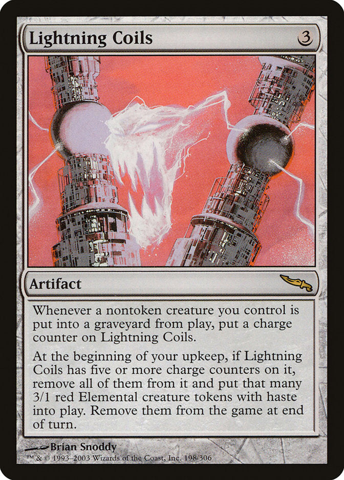 Lightning Coils [Mirrodin] | Galaxy Games LLC