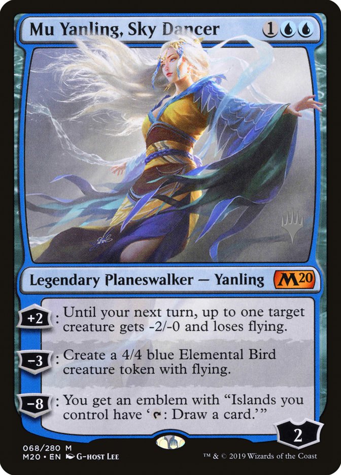 Mu Yanling, Sky Dancer (Promo Pack) [Core Set 2020 Promos] | Galaxy Games LLC