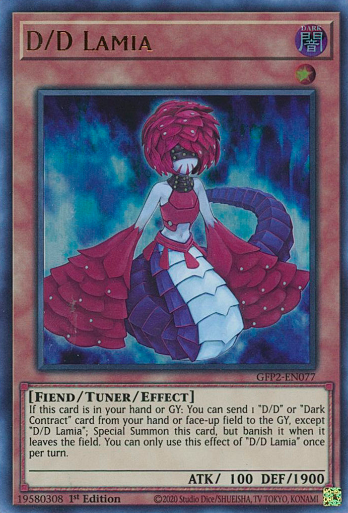 D/D Lamia [GFP2-EN077] Ultra Rare | Galaxy Games LLC