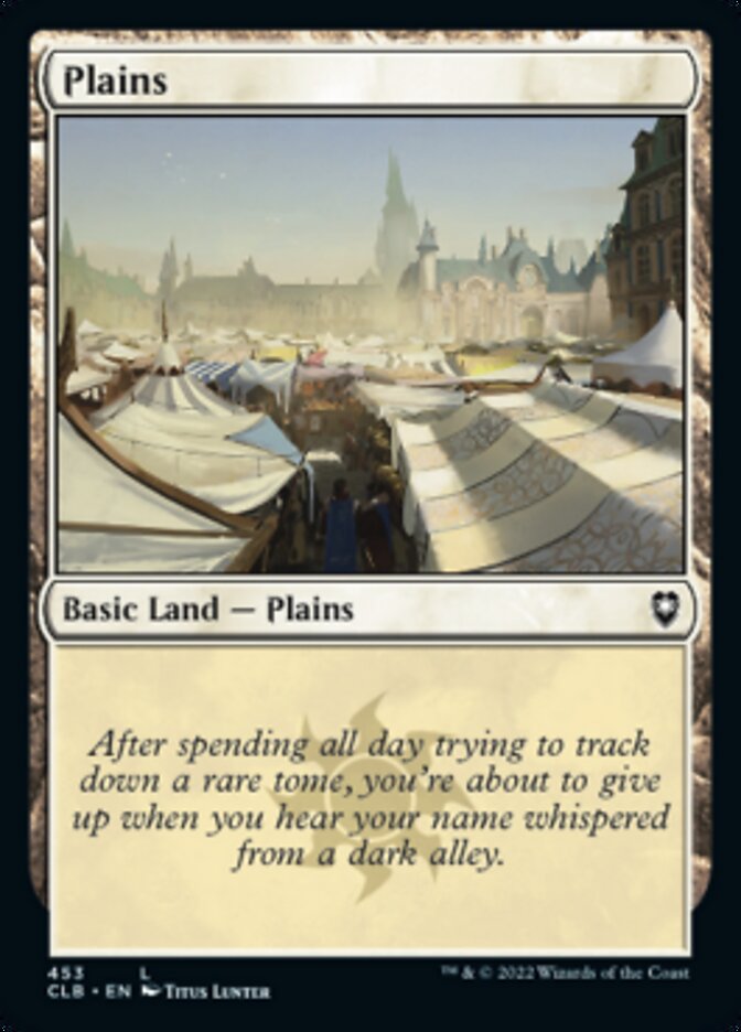 Plains (453) [Commander Legends: Battle for Baldur's Gate] | Galaxy Games LLC