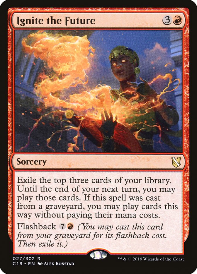 Ignite the Future [Commander 2019] | Galaxy Games LLC