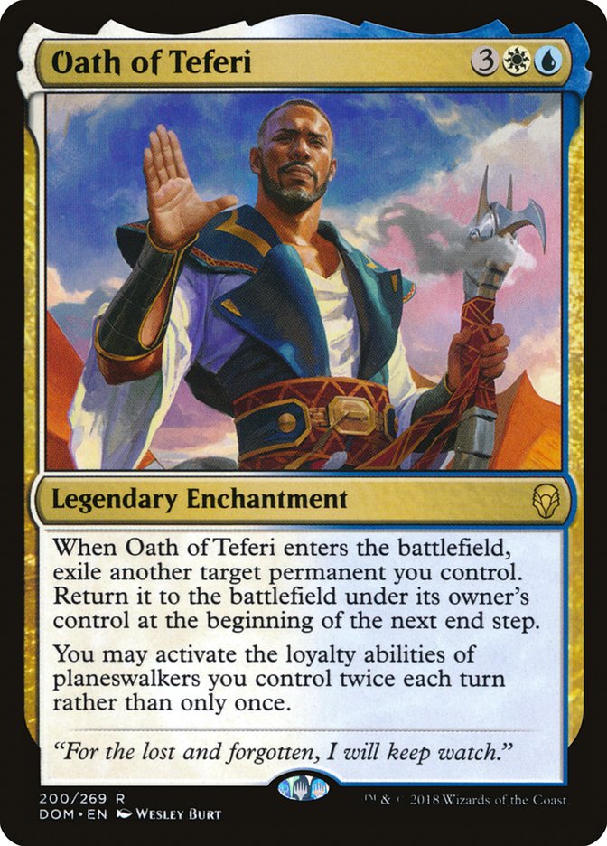 Oath of Teferi [Dominaria] | Galaxy Games LLC