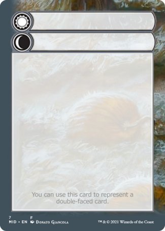 Helper Card (7/9) [Innistrad: Midnight Hunt Tokens] | Galaxy Games LLC