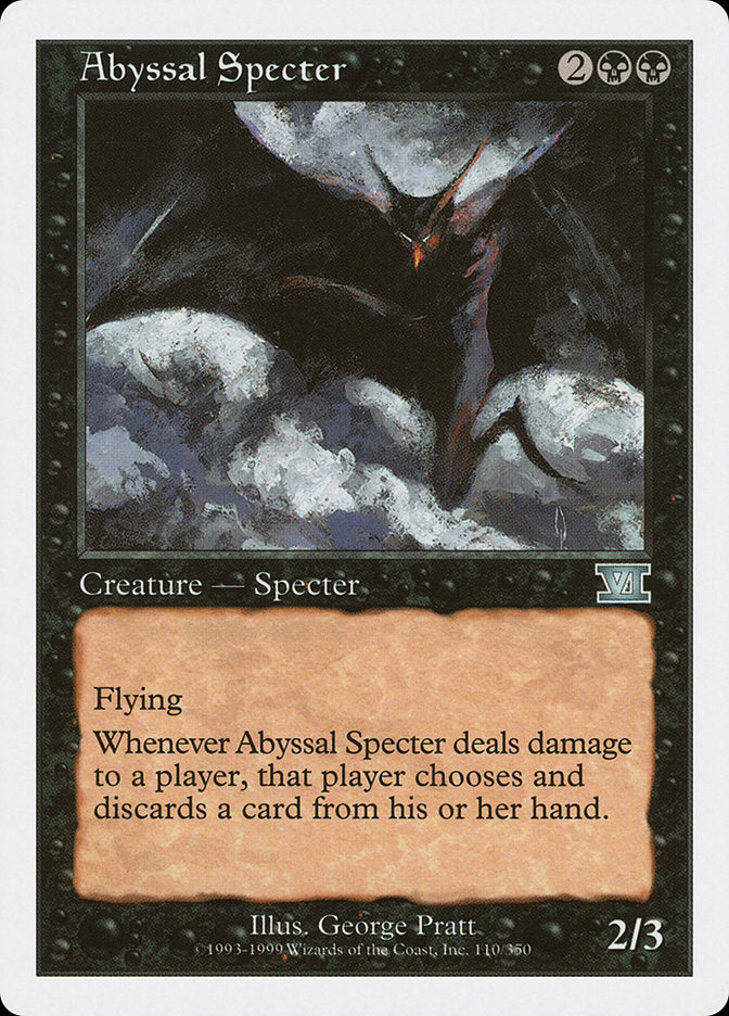 Abyssal Specter [Classic Sixth Edition] | Galaxy Games LLC