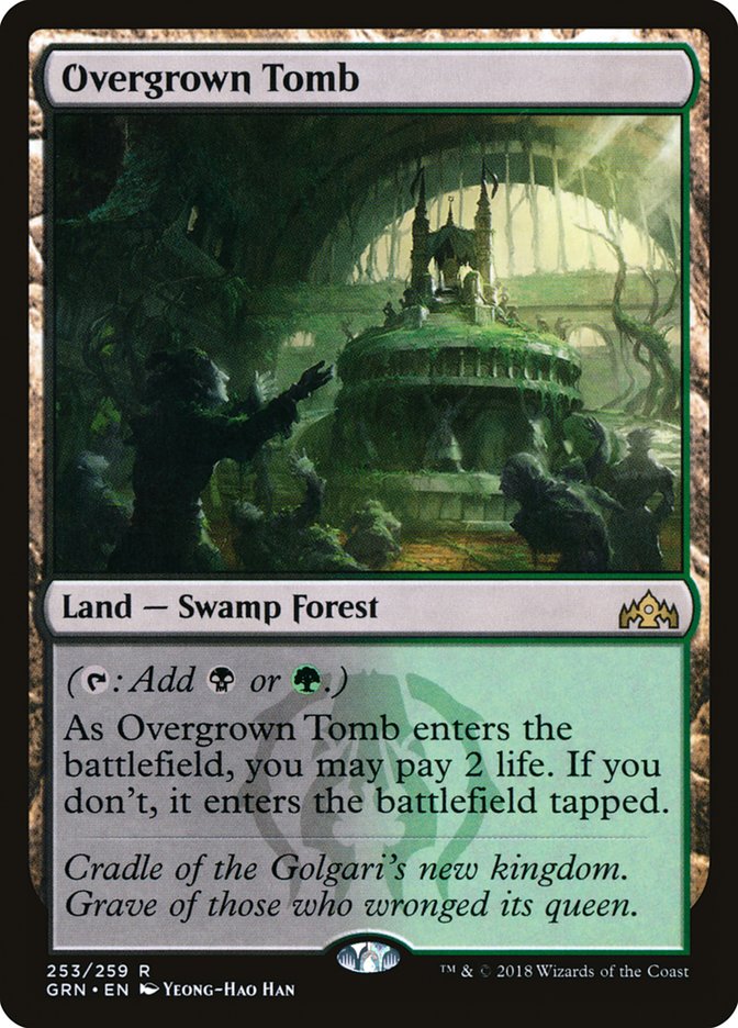 Overgrown Tomb [Guilds of Ravnica] | Galaxy Games LLC