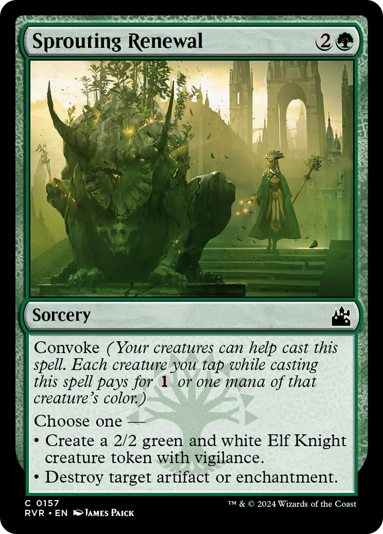 Sprouting Renewal [Ravnica Remastered] | Galaxy Games LLC