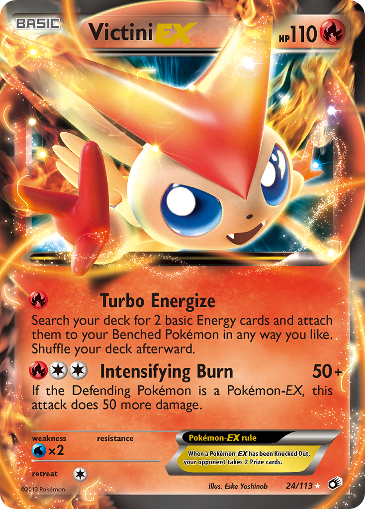 Victini EX (24/113) [Black & White: Legendary Treasures] | Galaxy Games LLC