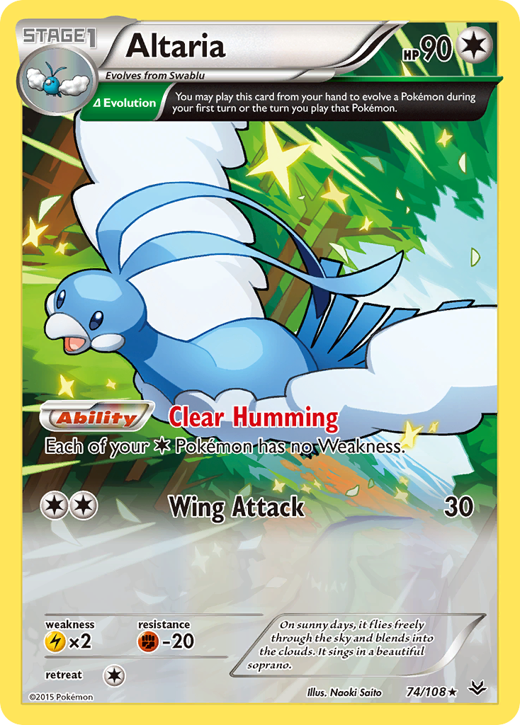 Altaria (74/108) [XY: Roaring Skies] | Galaxy Games LLC