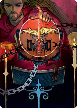 Sign in Blood Art Card [Strixhaven: School of Mages Art Series] | Galaxy Games LLC