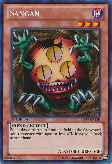 Sangan [LCYW-EN120] Secret Rare | Galaxy Games LLC