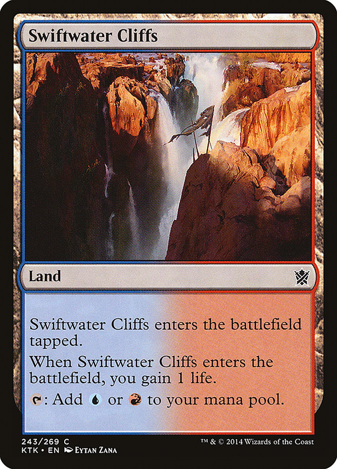 Swiftwater Cliffs [Khans of Tarkir] | Galaxy Games LLC