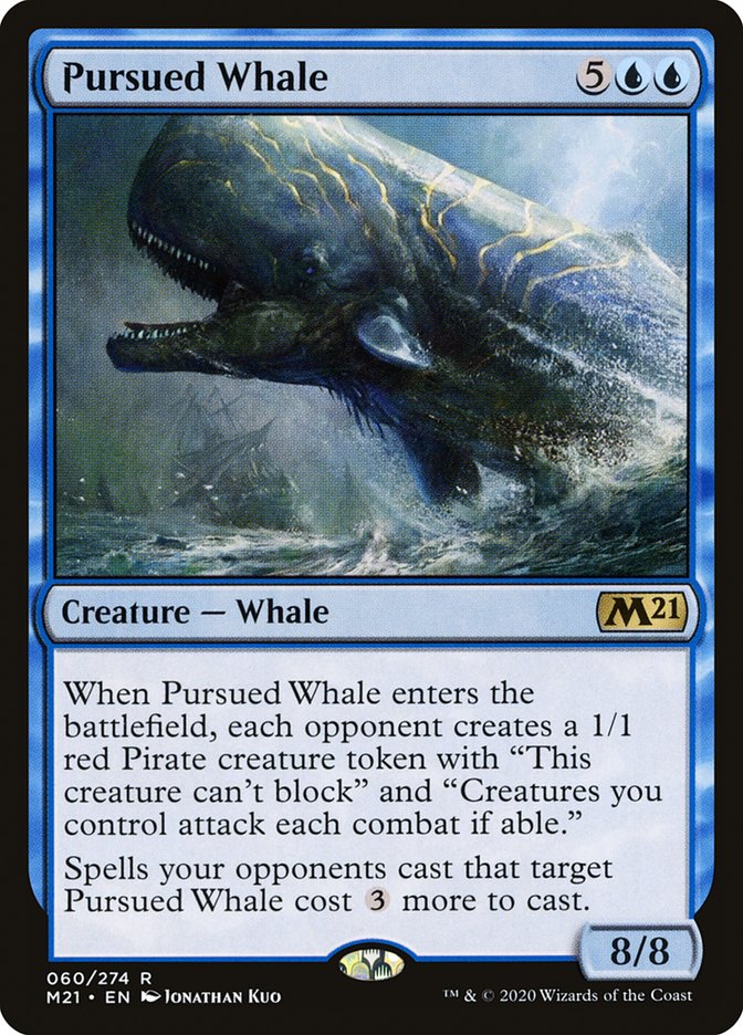 Pursued Whale [Core Set 2021] | Galaxy Games LLC