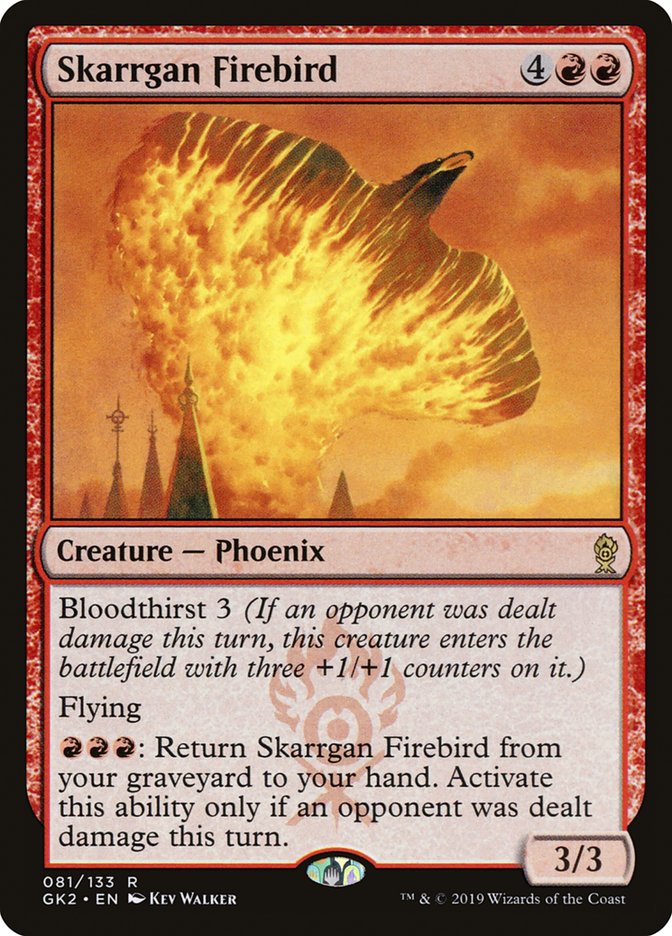 Skarrgan Firebird [Ravnica Allegiance Guild Kit] | Galaxy Games LLC