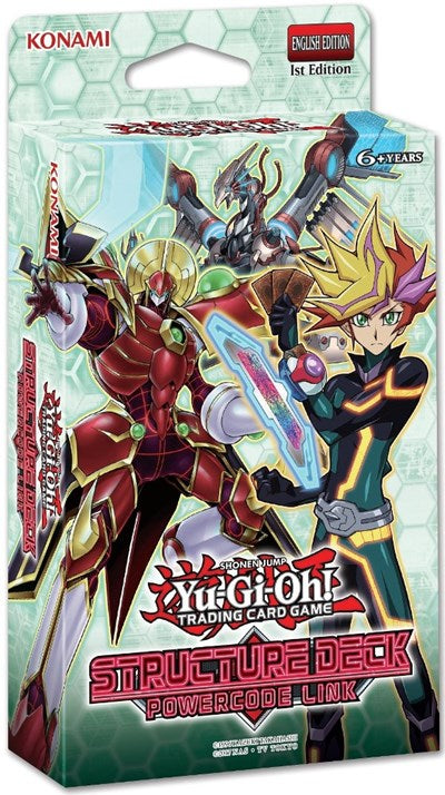Powercode Link - Structure Deck Display (1st Edition) | Galaxy Games LLC