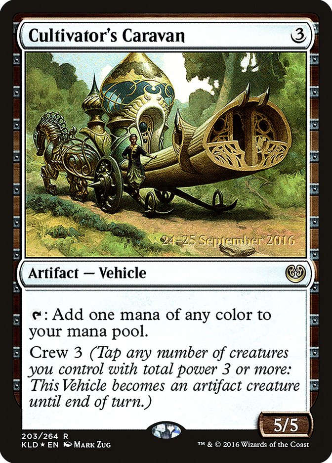 Cultivator's Caravan [Kaladesh Prerelease Promos] | Galaxy Games LLC