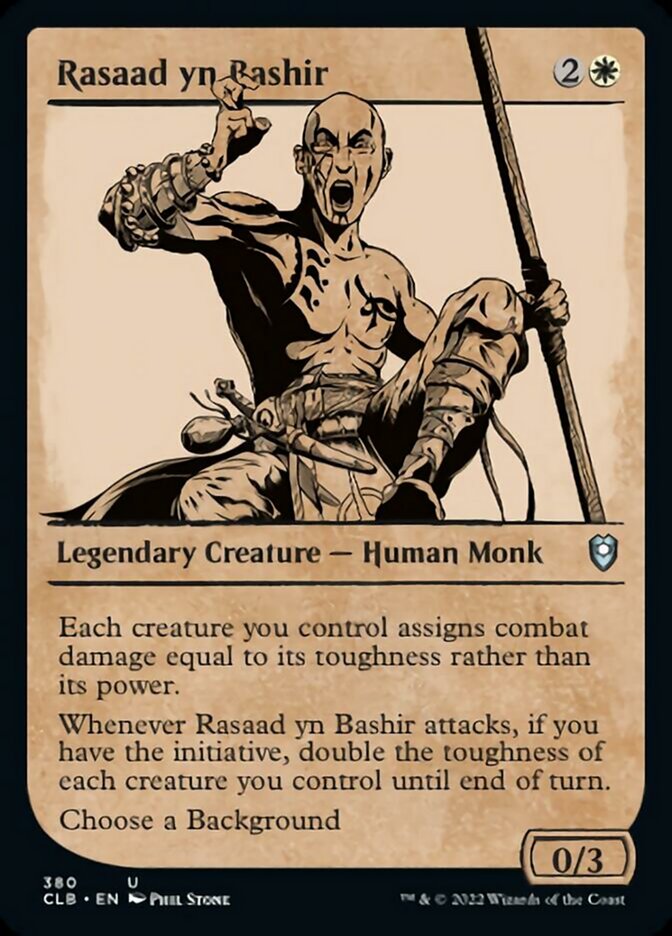 Rasaad yn Bashir (Showcase) [Commander Legends: Battle for Baldur's Gate] | Galaxy Games LLC