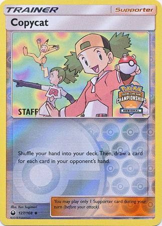 Copycat (127/168) (Regional Championship Promo Staff) [Sun & Moon: Celestial Storm] | Galaxy Games LLC