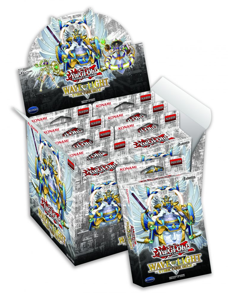 Wave of Light - Structure Deck Display (1st Edition) | Galaxy Games LLC