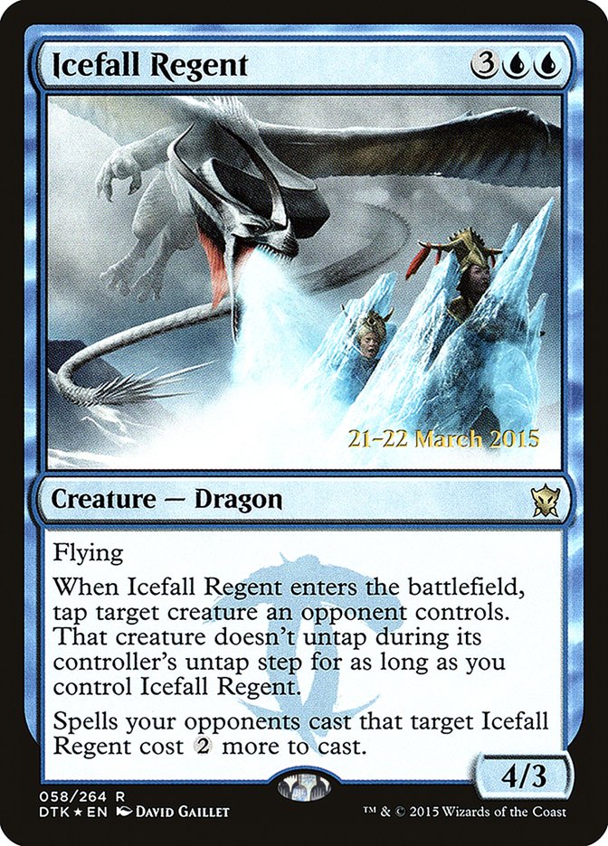 Icefall Regent [Dragons of Tarkir Prerelease Promos] | Galaxy Games LLC