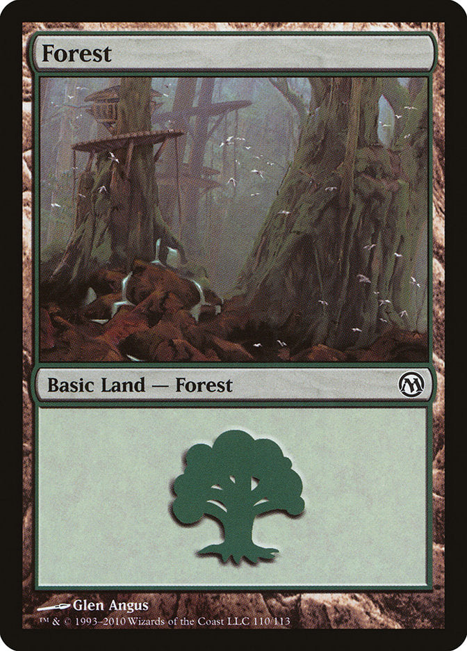 Forest (110) [Duels of the Planeswalkers] | Galaxy Games LLC