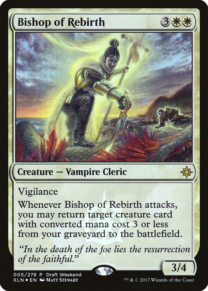 Bishop of Rebirth (Draft Weekend) [Ixalan Promos] | Galaxy Games LLC