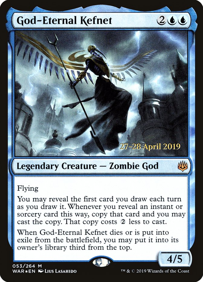 God-Eternal Kefnet [War of the Spark Prerelease Promos] | Galaxy Games LLC