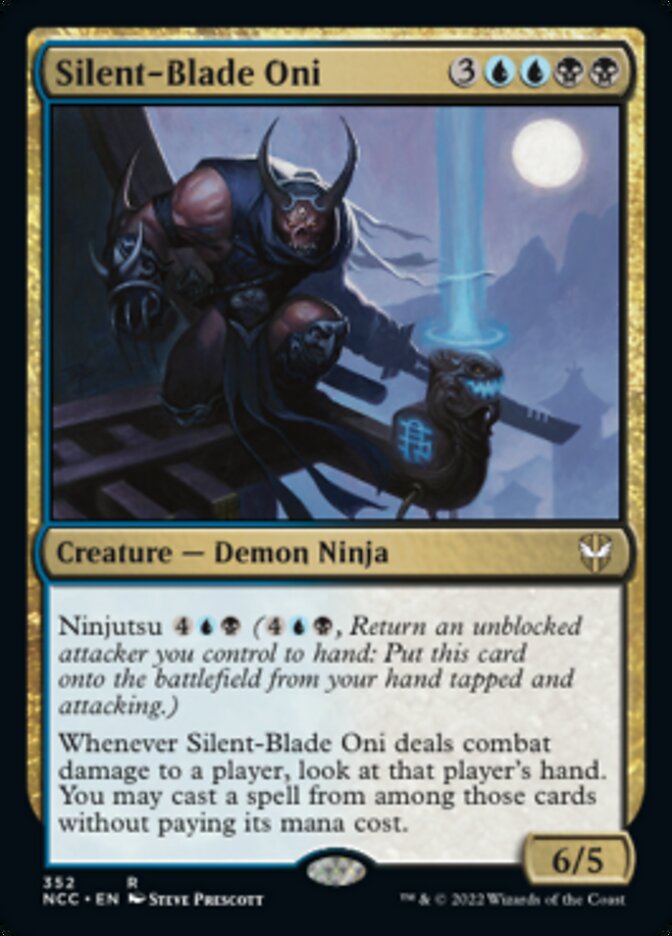 Silent-Blade Oni [Streets of New Capenna Commander] | Galaxy Games LLC