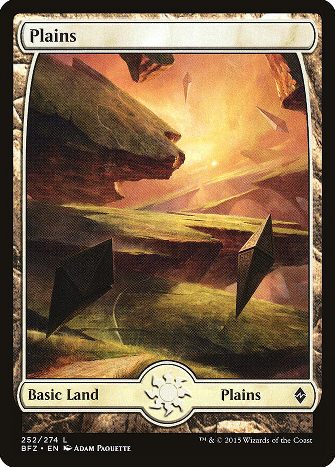 Plains (252) [Battle for Zendikar] | Galaxy Games LLC
