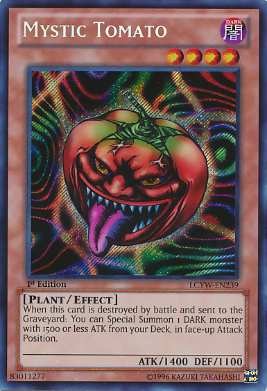 Mystic Tomato [LCYW-EN239] Secret Rare | Galaxy Games LLC