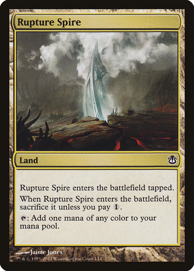 Rupture Spire [Duel Decks: Ajani vs. Nicol Bolas] | Galaxy Games LLC