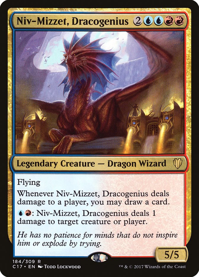 Niv-Mizzet, Dracogenius [Commander 2017] | Galaxy Games LLC