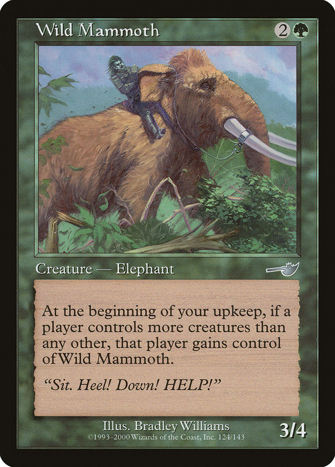 Wild Mammoth [Nemesis] | Galaxy Games LLC