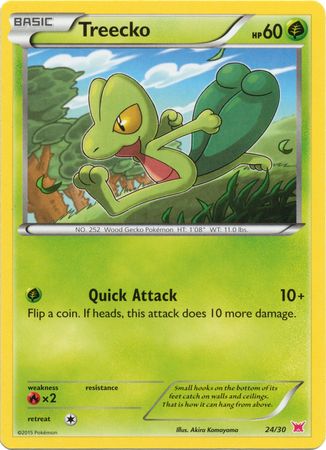 Treecko (24/30) [XY: Trainer Kit 2 - Latias] | Galaxy Games LLC