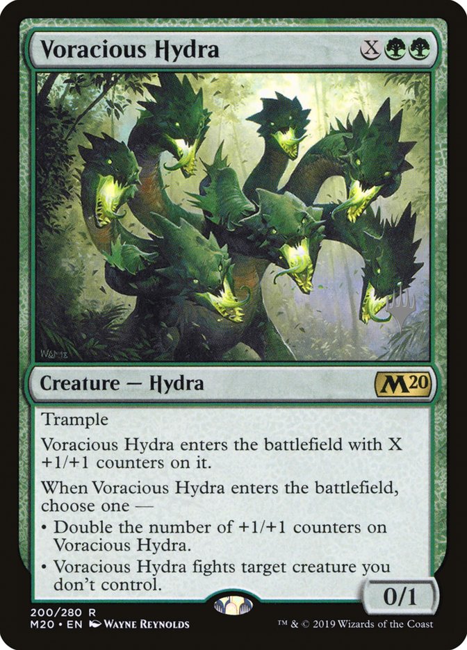 Voracious Hydra (Promo Pack) [Core Set 2020 Promos] | Galaxy Games LLC